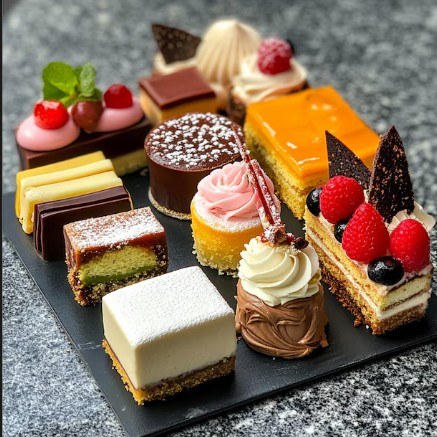 Assorted premium pastries